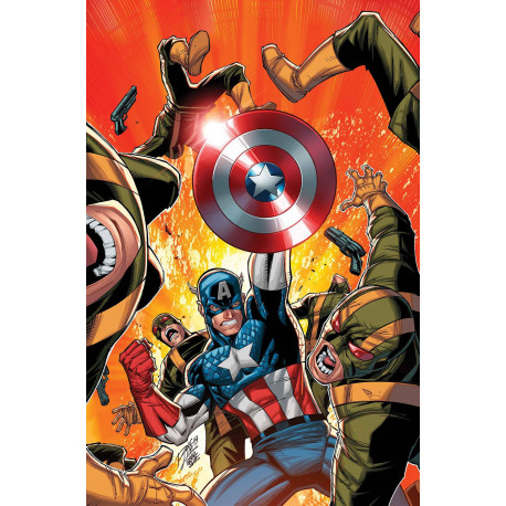 CAPTAIN AMERICA INVADERS BAHAMAS TRIANGLE 1 LIM VAR 