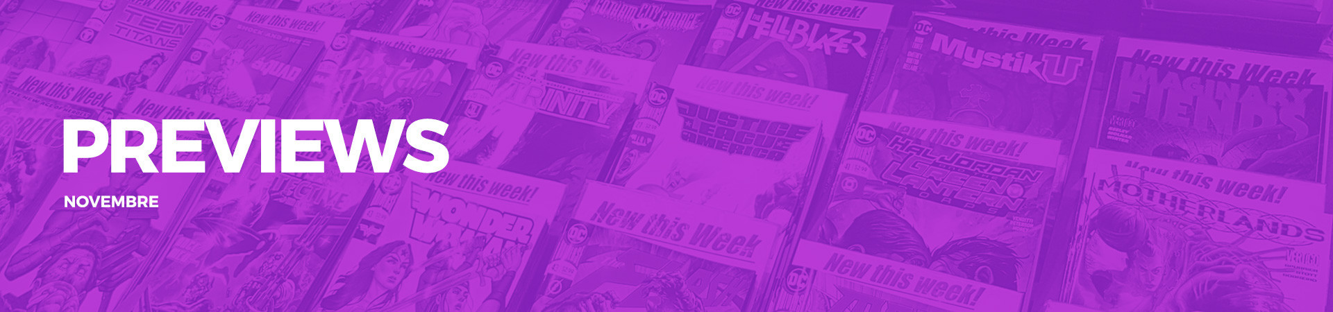 Previews Novembre 2025