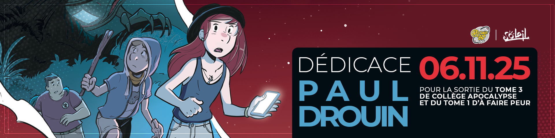 DEDICACE PAUL DROUIN 6 NOVEMBRE 2025